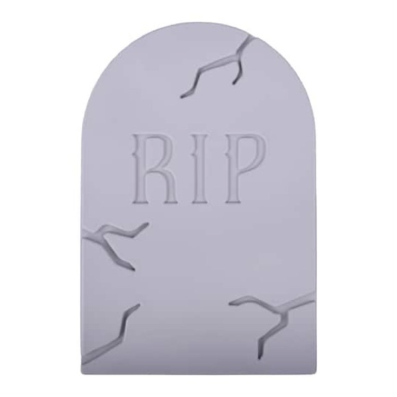 Halloween Baking Mold Tombstone Silicone Cake Mold by Celebrate It® 8” x 12” - Picture 2 of 4